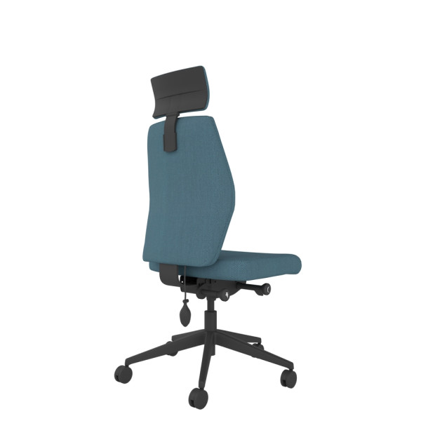 Solo Medium Back Chair with Headrest